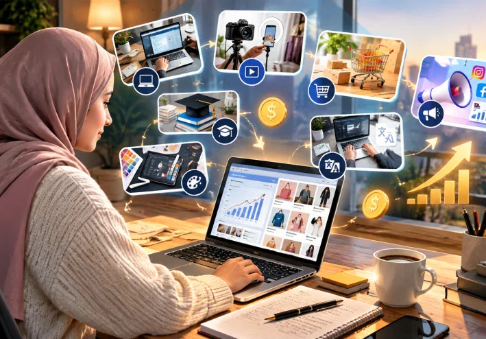 من الإنترنت إلى دخل حقيقي: كيف تبدأ رحلة الربح بخطوات ذكية؟