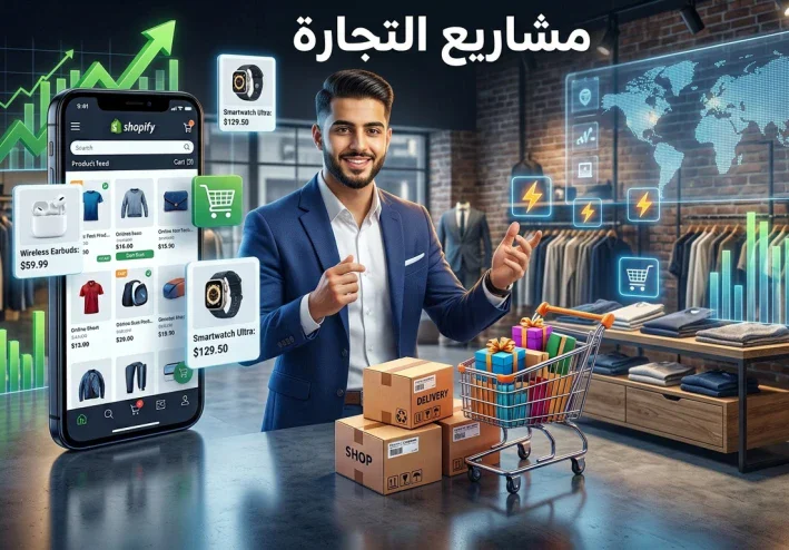 مشاريع التجارة: أفكار عملية لبدء مشروع ناجح وزيادة دخلك