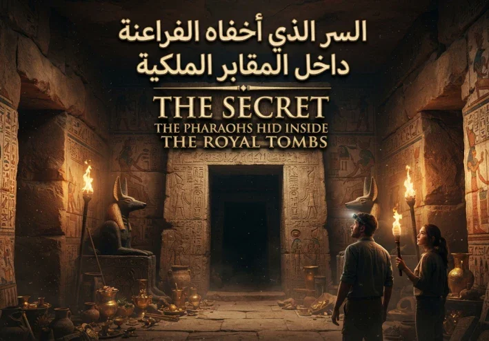 السر الذي أخفاه الفراعنة داخل المقابر الملكية