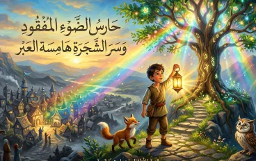   حارس الضوء المفقود  وسر الشجرة هامسة العبر  