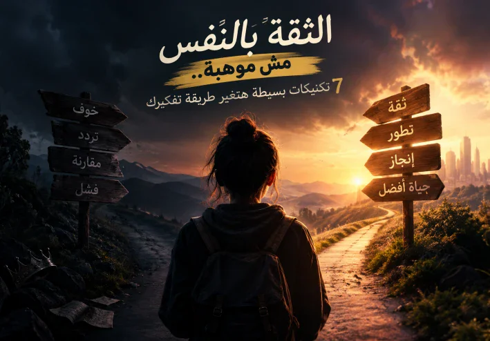 الثقة بالنفس مش موهبة 7 تكنيكيات هتغير حياتك