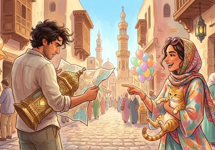 قطة على كابوت الأسطى للكاتبه :Rofida mohmed