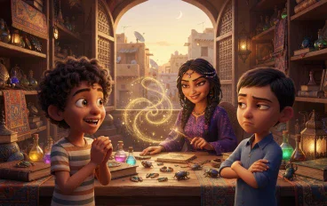 الساحرة الشريرة صاحبة العصا السحرية
