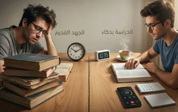 فخ الإنتاجية الزائفة: كيف تدرس بذكاء وتحقق نتائج أفضل بجهد أقل؟