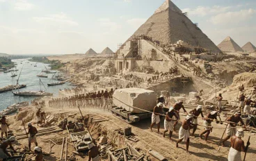 كيف بنى المصريون القدماء الأهرامات؟