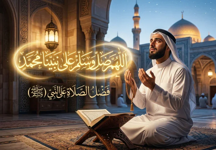 "كنز لا يفنى: سرّ الصلاة على النبي ﷺ الذي يغيّر حياتك"