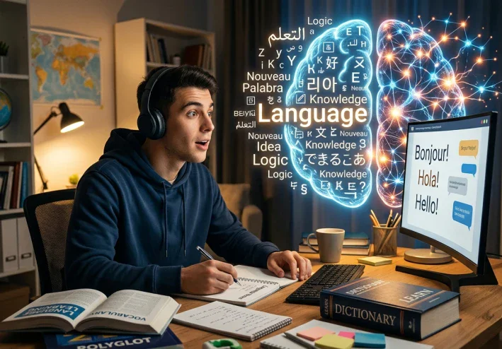 هل تعلم اللغات يزيد الذكاء؟ الحقيقة العلمية وتأثير تعلم اللغات على الدماغ