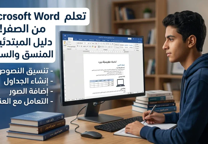 تعلم أساسيات Word: دليل عملي للمبتدئين لإتقان برنامج Microsoft Word