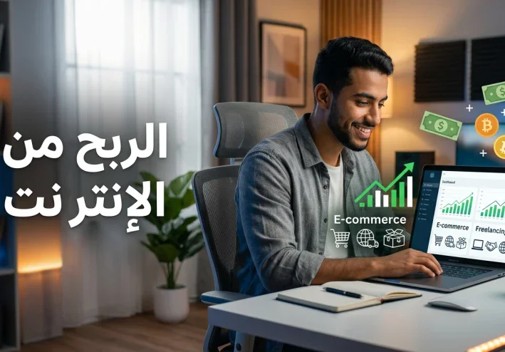 الربح من الإنترنت: أفضل الطرق لتحقيق دخل حقيقي من المنزل