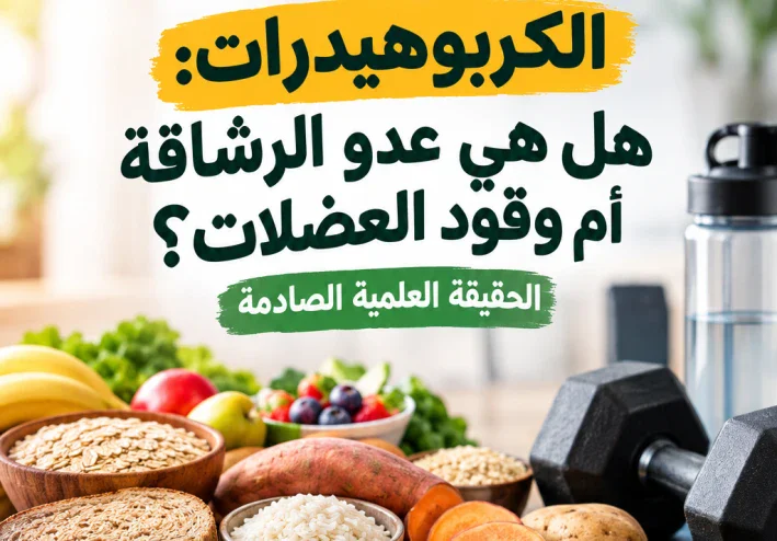 الكربوهيدرات: هل هي عدو الرشاقة أم وقود العضلات؟ الحقيقة العلمية الصادمة