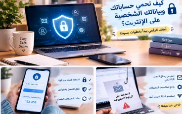 كيف تحمى حساباتك وبياناتك الشخصيه على الانترنت؟