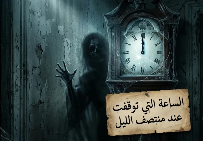 الساعة التي توقفت عند منتصف الليل