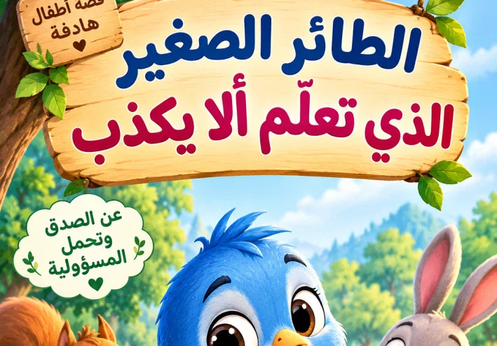 🐦 الطائر الصغير الذي تعلّم ألا يكذب