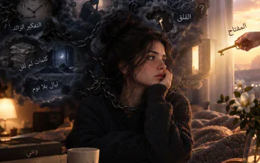 هناك شيء يسرق منك راحتك كل يوم… وأنت من تمنحه المفتاح
