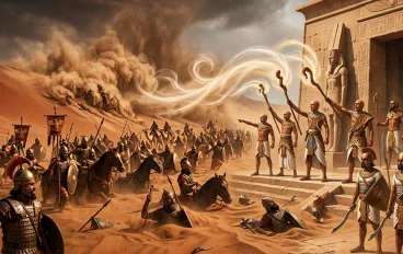 عندما ابتلعت رمال مصر أقوى جيوش العالم القديم دون أثر . . . لغز جيش الـ 50 ألفاً 