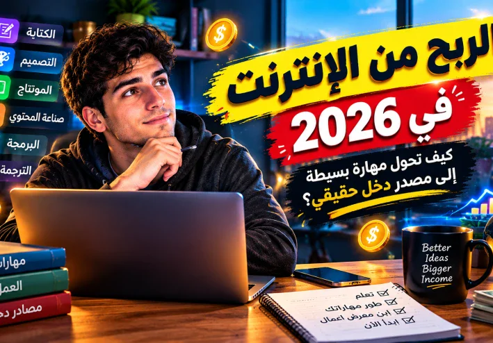 الربح من الإنترنت في 2026