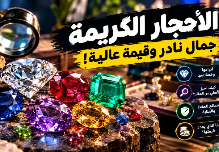 الأحجار الكريمة: كيف تميز أنواعها وتفهم قيمتها