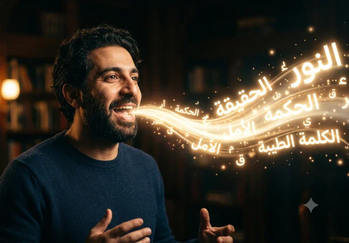 حين تصبح الكلمة حياة....