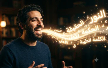 حين تصبح الكلمة حياة.... 