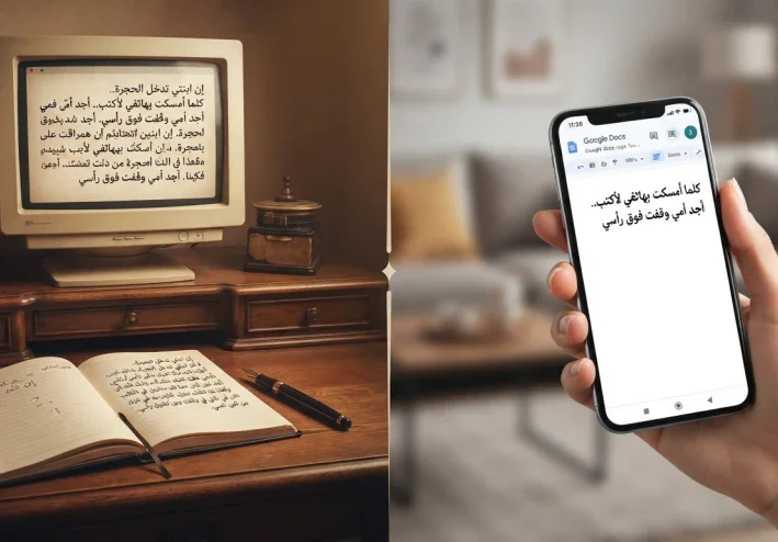 أن تكتب في البيت: عندما تتحول حنية الأم ورغبة الأطفال إلى "بلوك" إبداعي!