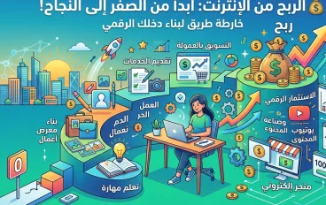 الربح من الإنترنت ابدأ من الصفر!