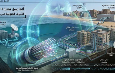 كيف تعمل تقنية FTTH؟ الإنترنت عبر الألياف الضوئية حتى المنزل