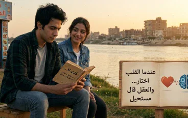 لما القلب اختار… والعقل قال مستحيل