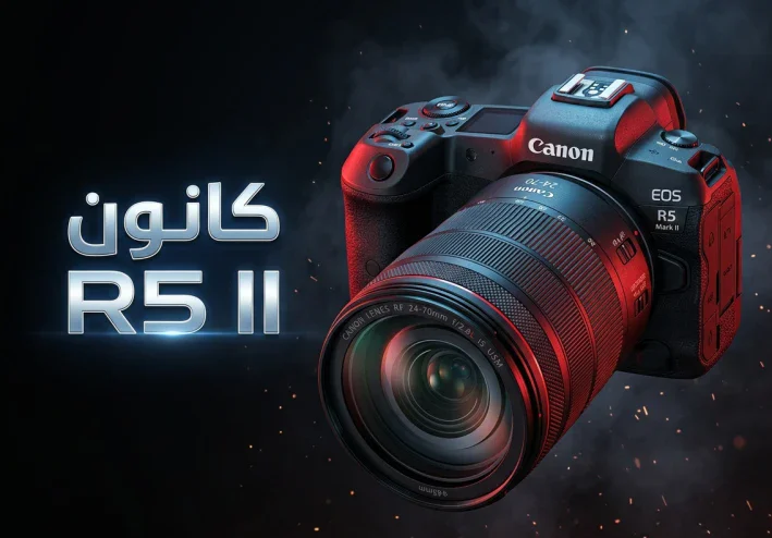 Canon EOS R5 Mark II — وحش الـ45 ميجابكسل الذي يجمع بين سرعة التصوير وقوة 8K السينمائية!