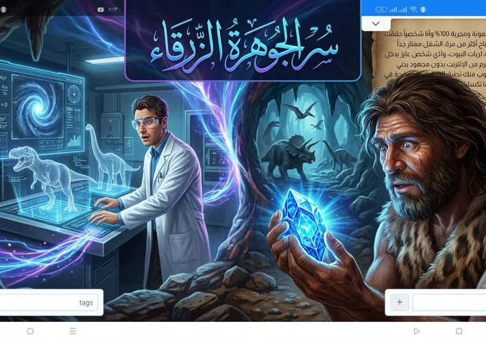 سر الجوهرة الزرقاء: رحلة عبر الزمن من العصر الحجري إلى القاهرة