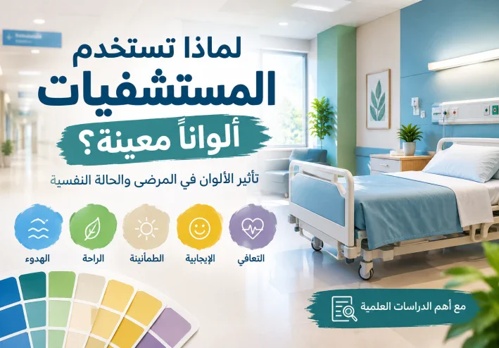 تأثير الألوان في المرضى والحالة النفسية