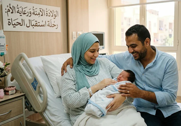 الولادة الآمنة وصحة الأم: رحلة استقبال الحياة بوعي ورعاية متكاملة لصحة الأم والجنين.