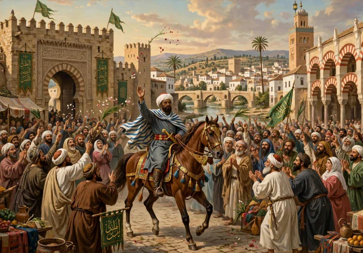 قصة حقيقية: رحلة صقر قريش عبد الرحمن الداخل من نهر الفرات إلى عرش الأندلس