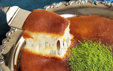 طريقه عمل الكنافه النابلسيه التقليديه الاصليه 
