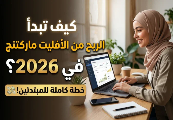 كيف تبدأ الربح من الأفليت ماركتنج في 2026 بخطة كاملة للمبتدئين؟ 💸
