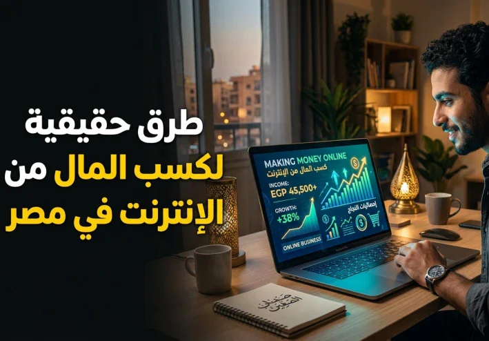 الربح من الإنترنت: كيف تبدأ من الصفر وتبني مصدر دخل حقيقي؟
