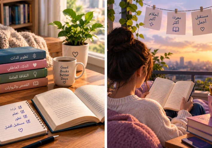 📖 كيف تجعل القراءة عادة يومية في حياتك؟