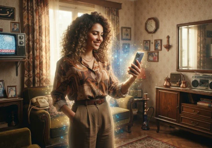 ترند صور الثمانينيات 2026: كيف تحول صورتك إلى أجواء الزمن الجميل بالذكاء الاصطناعي؟