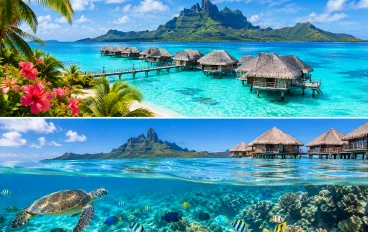 🏝️ بورا بورا: أجمل الوجهات السياحية في قلب المحيط الهادئ