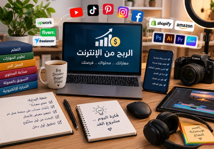 الربح عبر لانترنت  Making Money online