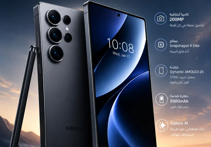 📱 Samsung Galaxy S26 Ultra: ثورة جديدة في عالم الهواتف الذكية