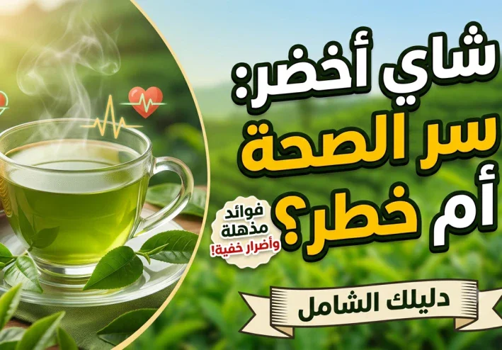 فوائد الشاي الأخضر للجسم وأهم أضرار الإفراط في تناوله