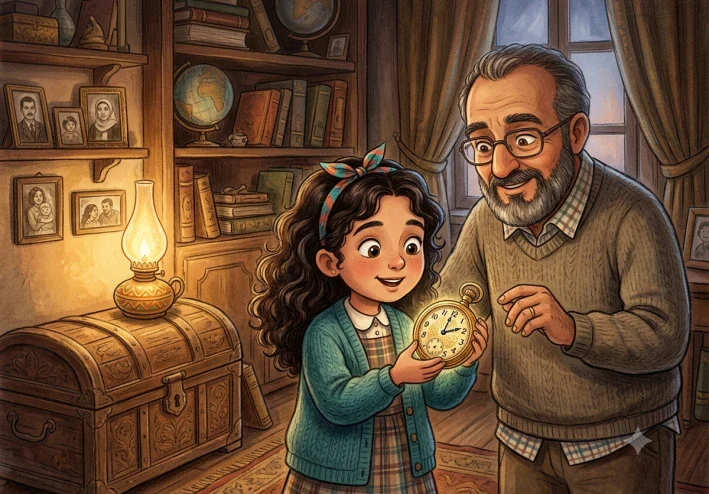 سر الساعة القديمة⏰✨