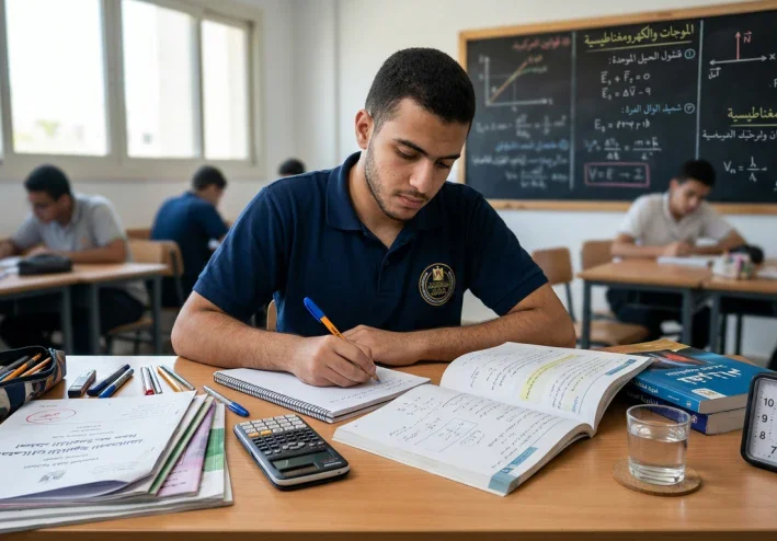 العنوان هو:  الثانوية العامة.. مرحلة مهمة تحتاج إلى تنظيم واستعداد...!!
