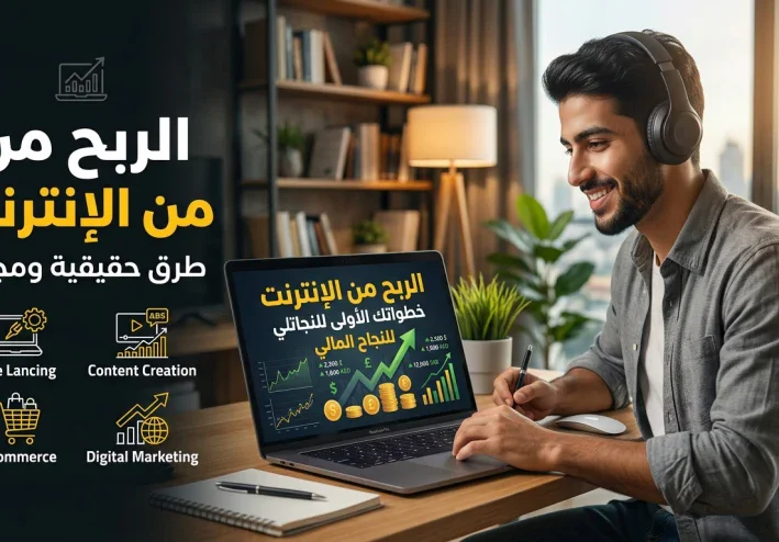 الربح من الإنترنت: كيف تحوّل مهاراتك ووقتك إلى مصدر دخل حقيقي؟