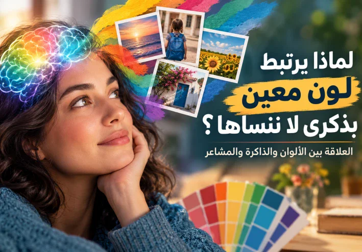 لماذا يرتبط لون معين بذكرى لا ننساها؟