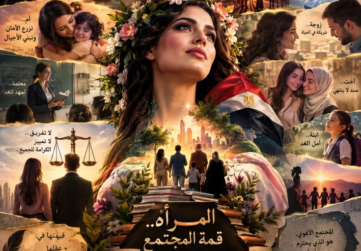 المراه صله روح للمجتمع من ام واخت وزوجته وبنت حيث تسكب من فيض حب في قلبا ومشاعرا ..