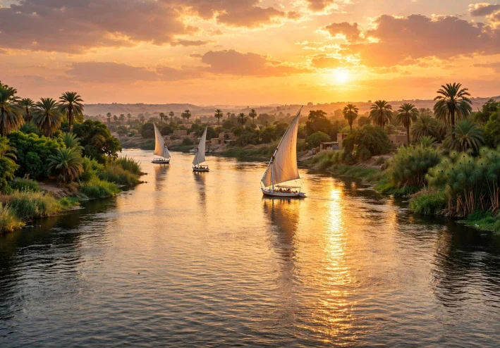 شريان الحياة وأسطورة الخلود: مقال عن نهر النيل وعظمته