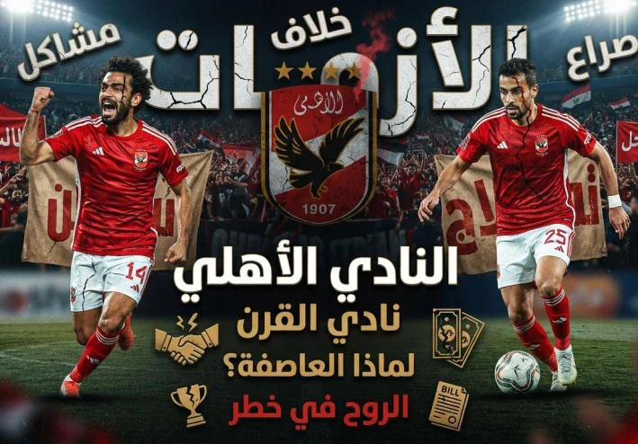 أزمات الأهلي في بداية موسم 2026-2027