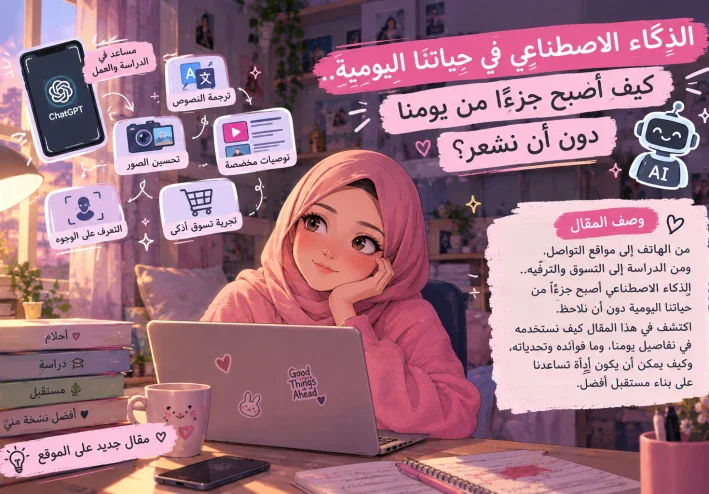 الذكاء الاصطناعي في حياتنا اليومية.. كيف أصبح جزءًا من يومنا دون أن نشعر؟