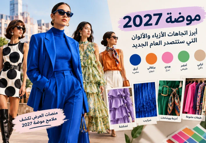 موضة 2027.. أبرز اتجاهات الأزياء والألوان التي ستتصدر العام الجديد